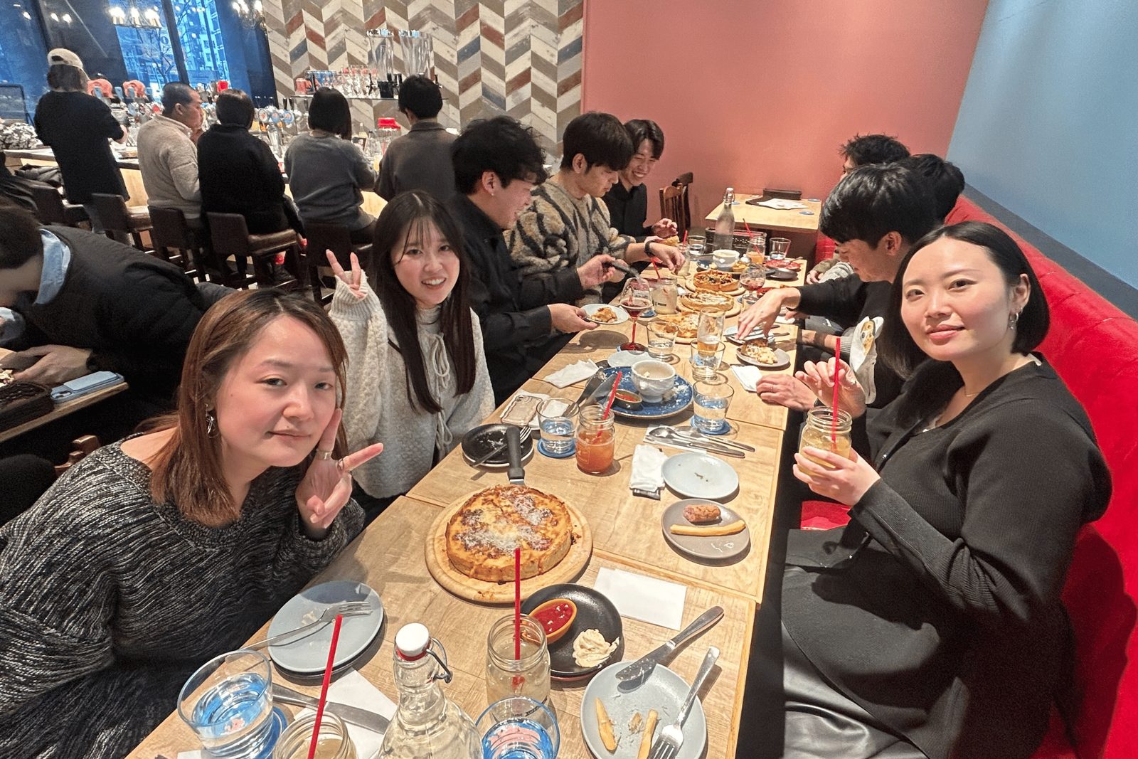 脱出後のランチ