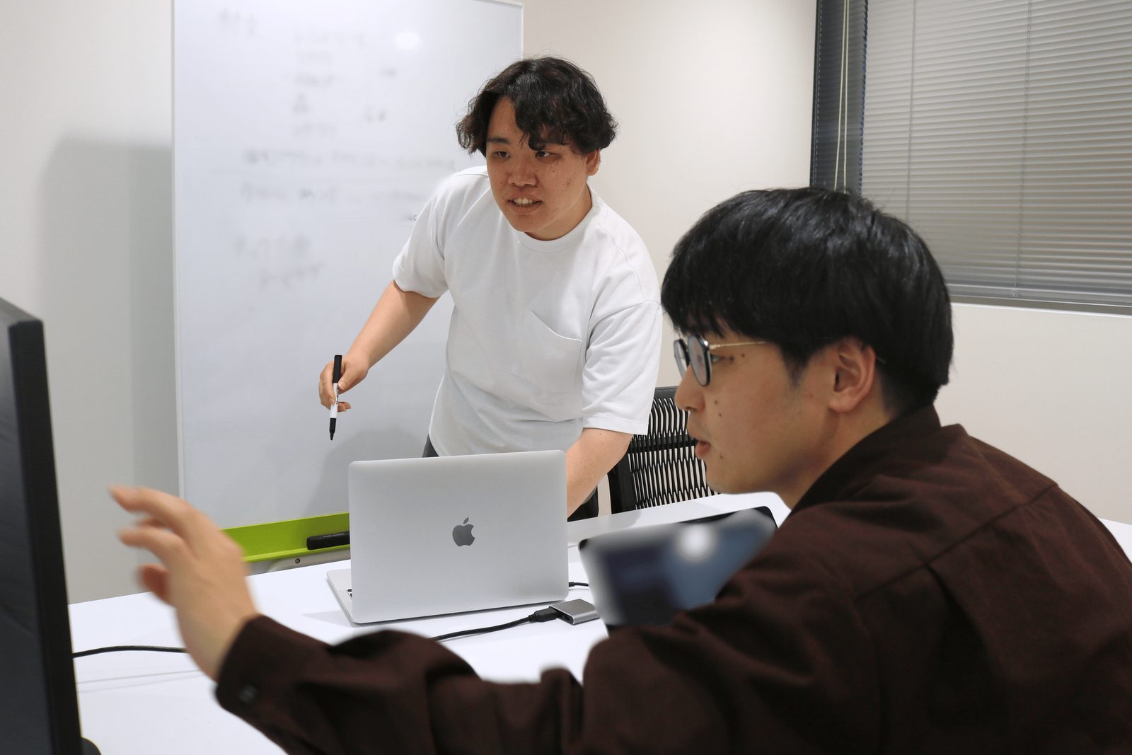 山田さんとのミーティングの様子